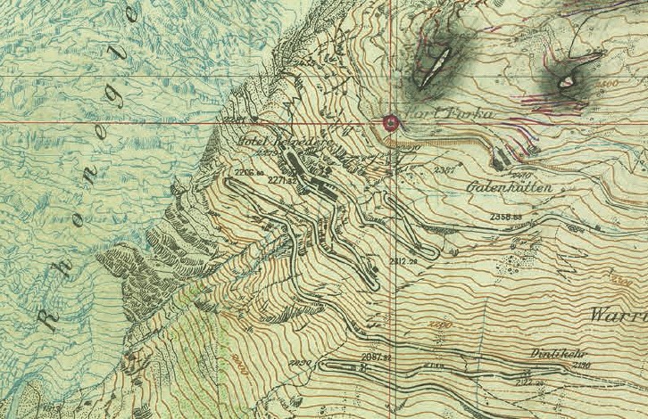 Festungskarten: Geheime schweizerische Militärkarten 1888–1952