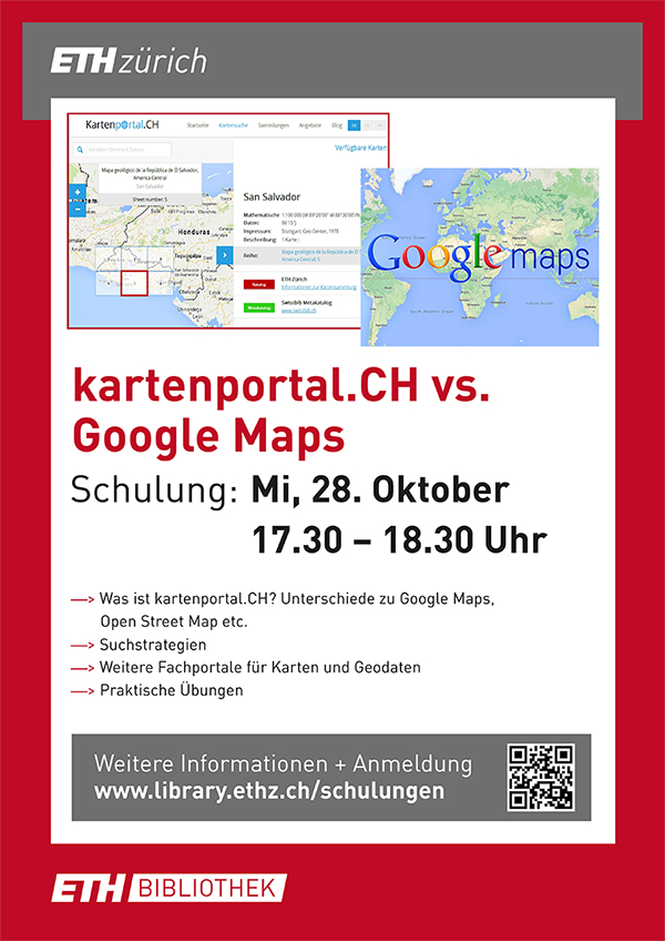 Kartenportal.CH vs Google Maps