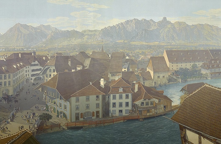 Wiedereröffnung Panorama von Thun